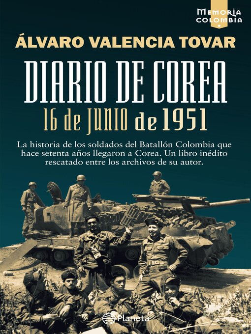 Title details for 16 de junio de 1951 by Alvaro Valencia Tovar - Available